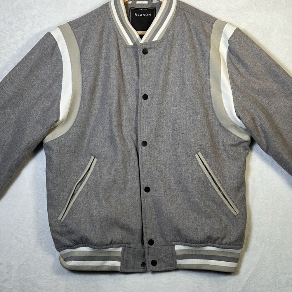 Reason brand - Designed in New York bomber jacket- Men Large